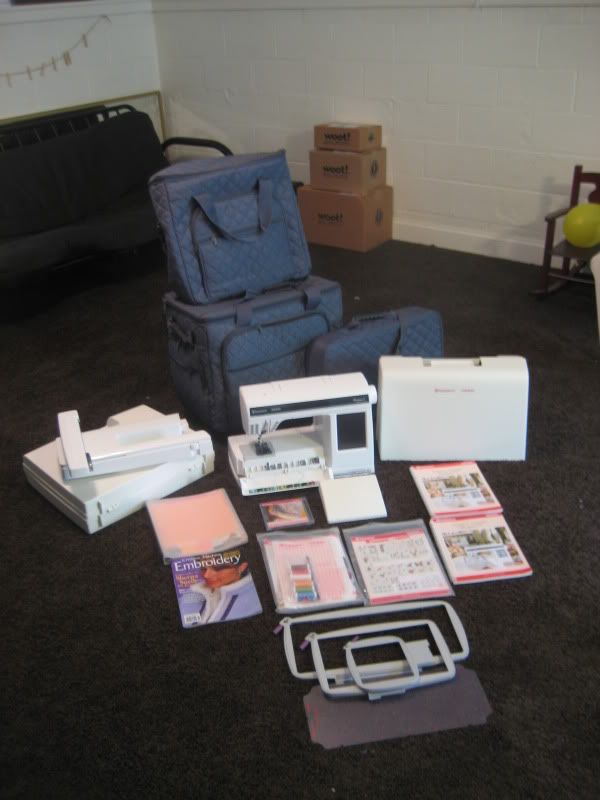 Husqvarna Viking Designer 1 USB Embroidery/Sewing Machine for Sale